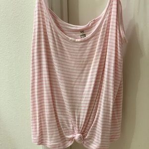 Cute Stripped Tank Top